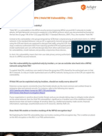 WPA2 Hole196 Vulnerability FAQs