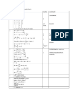 Mathematic Alternative A Model Answers