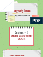 Class 7 Natural Vegetation and Wildlife