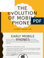 Evolution of Mobile Phones Updated