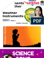 Components of Weather and Weather Instruments