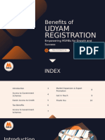 Benefits of Udyam Registration