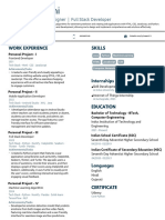 Meenit's Resume PDF