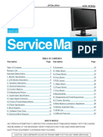 Manual Servico Monitor LCD Aoc 1619sw