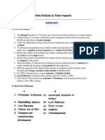 Jayanti Sengupta Oxford History & Civics Solution Class 8 Chapter 9 British Policies and Their Impacts-1