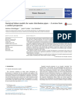 Statistical Failure Models For Water Distribution Pipes - A Review From A Unified Perspective