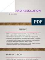 Conflict and Resolution PPPPPPPPTTT VGGGBNCC