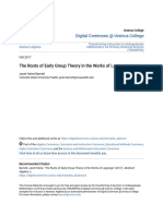 The Roots of Early Group Theory in The Works of Lagrange