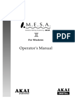 MESA2 - PC Manual ENG