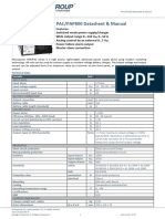 Data Sheet and Manual 800