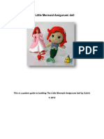 Ariel The Little Mermaid Amigurumi Pattern by Sahrit ING