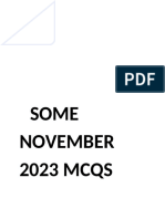 NMCN Nov23 MCQS