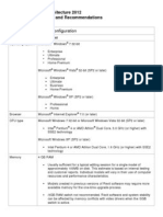 Revit Architecture 2012 System Requirements