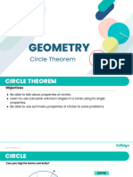 Circle Theorems.