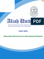 Information Brochure For International Students 2024