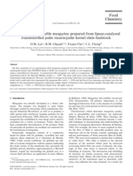 Flow Properties of Table Margarine Prepared From Lipase-Catalysed