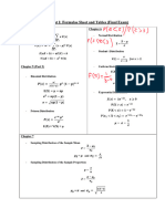 Formulae Sheet (Business Stat 1, Final Exam, Spring 2024)