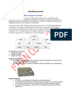 Computer Fundamental ENGLISH PDF