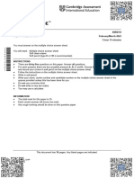 Igcse Accounting Paper 1 + Marking Scheme February March 2023