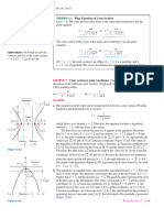 R Ed e Cos Ed e Cos: Polar Equations of Conic Sections