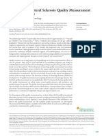 Kvam Et Al 2023 Amyotrophic Lateral Sclerosis Quality Measurement Set 2022 Update