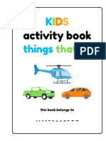 KDP Kids Interior - Airplane Activity Book - 8.5x11