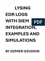 Analysing EDR Logs With SIEM Integration