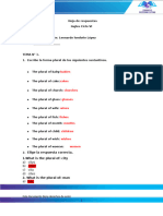 Cohoja de Actividades Ingles VI