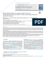 Measurement Properties of A Computer Adaptive Device The 2023 Musculoskelet