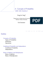 Lecture 4 Concepts of Probability