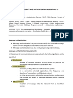 Ccs Unit 4 Part 1 Message Authentication Requirements and Functions in Detail