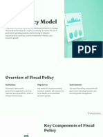 Fiscal Policy Model