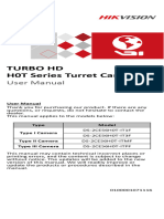 UD08035B Baseline H0T Series Turret Camera User Manual V1.0.0 20171116