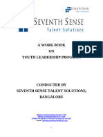 A Work Book On Youth Leadership Program