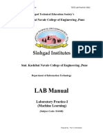 Lab-Practice-I (ML) - Lab Manual-sknIT