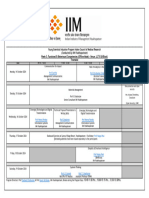  Week 3 Timetable