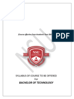 1st Sem Syllabus B.TECH