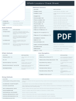 XPath Cheat Sheet