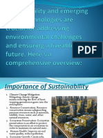 Sustainability