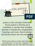 W1 Social Justice