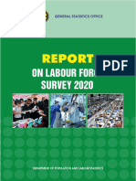 Labor Force Survey 2020 - GSO