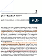 2018 Mettler Chapter Policy Feedback Theory