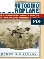 From Autogiro To Gyroplane - The Amazing Survival of An Aviation Technology CHARNOV (2003, Praeger