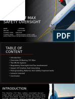 Boeing 737 Max Safety Oversight