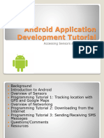 Android - Accessing Sensors and The Network