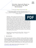 Ddos Detection Approach Based On Continual Learning in The SDN Environment