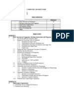 Course Title: Computer Architecture Course Code: Periods/Week: 4 Periods/Semester:72