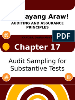 Chapter 17 - Audit Sampling For Substantive Tests - CANOSA, Danica Mae T