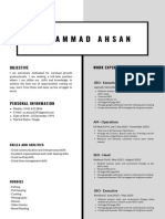 Ahsan CV