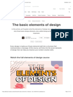 The Basic Elements of Design (Video) - Envato Tuts+ - Envato Tuts+